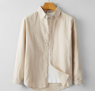 Linen Shirt with Long Sleeves