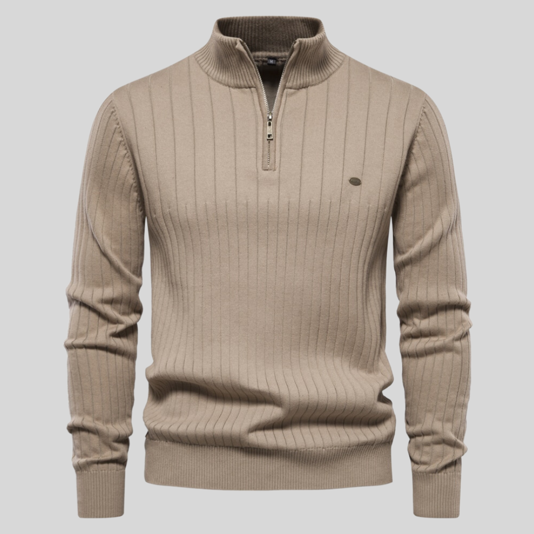 Men's Half-Zip Sweater | Long Sleeve