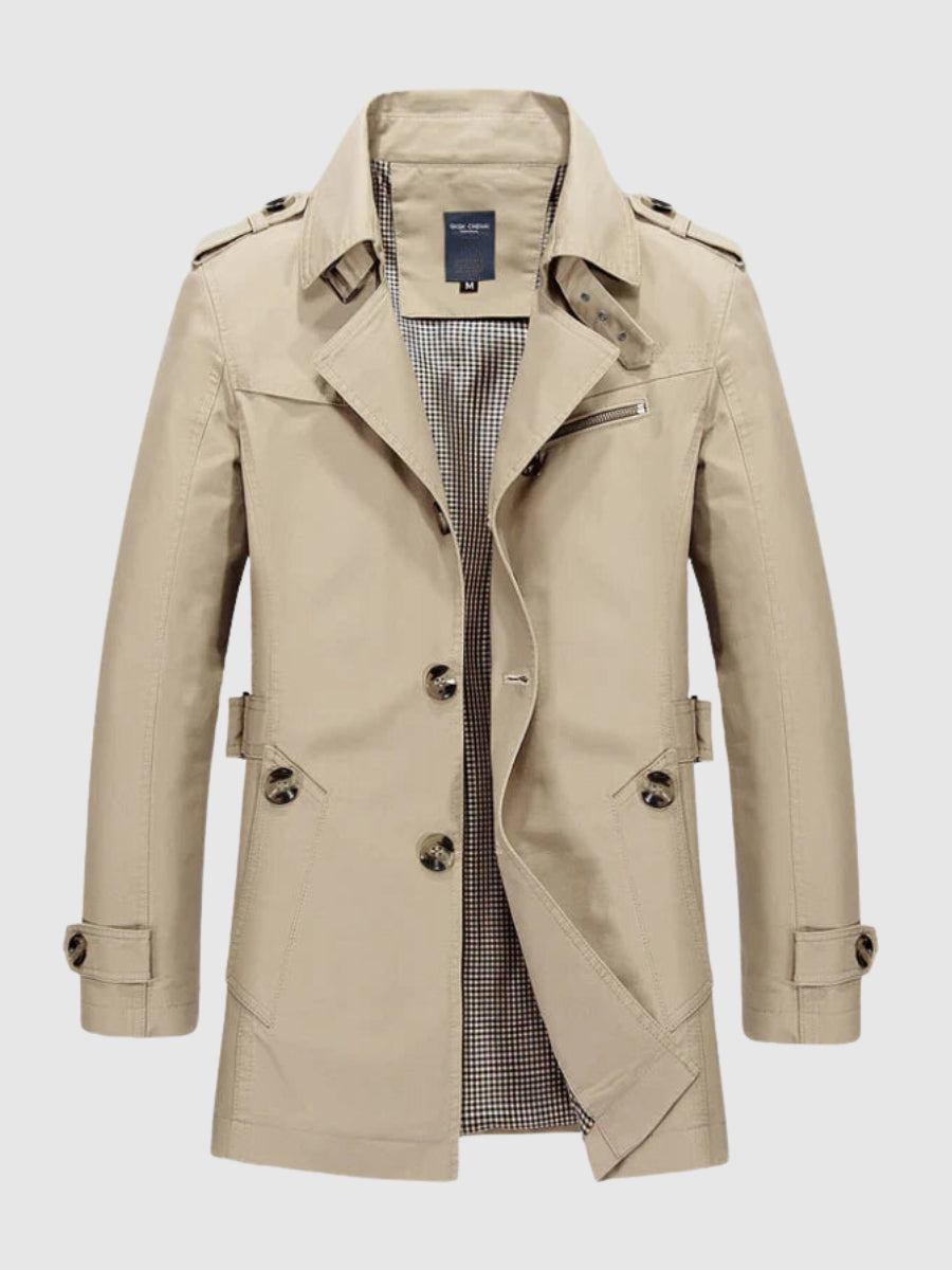 Men's Waterproof Rain Jacket | Cotton | Stylish & Versatile