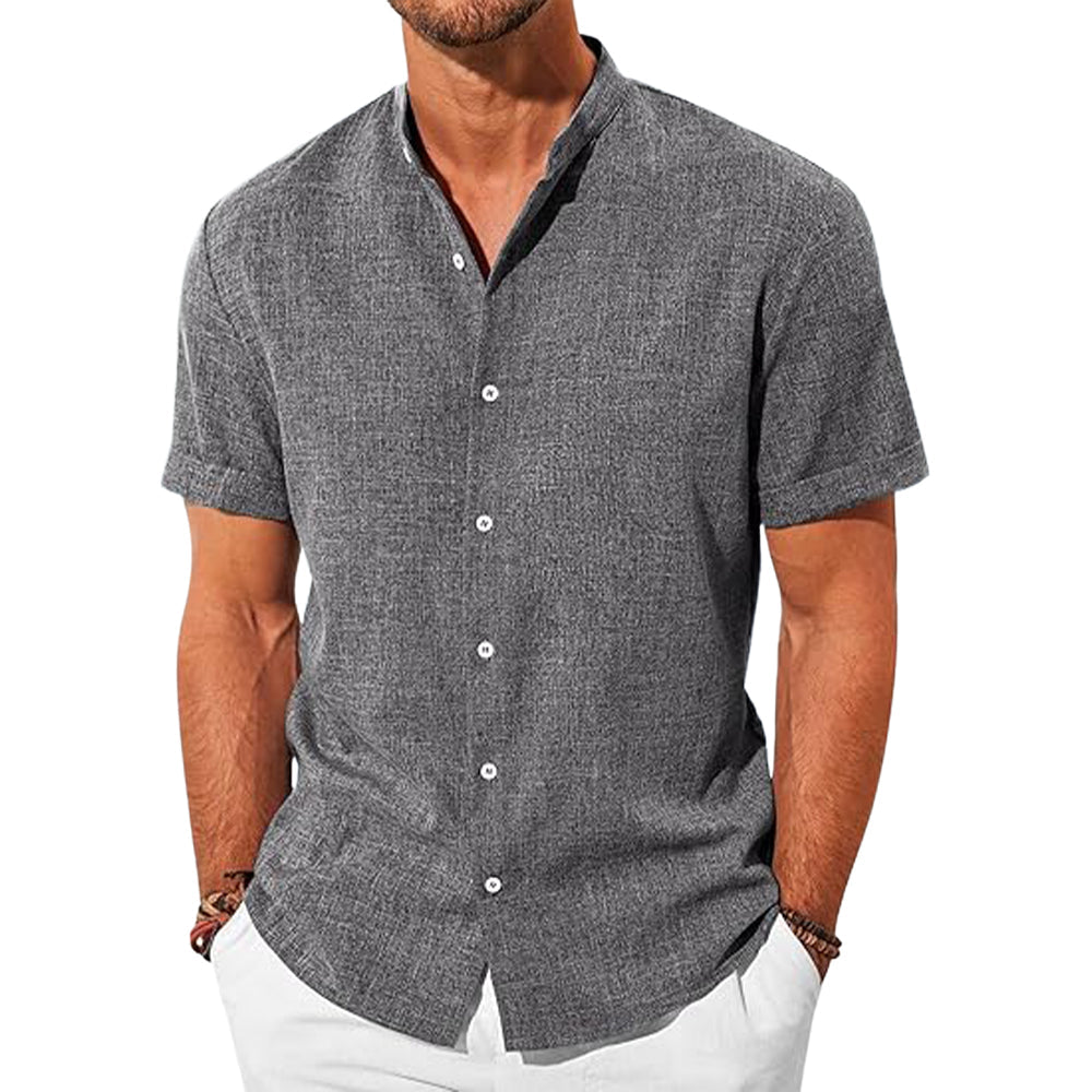 Linen Shirt with Contemporary Relaxed Style
