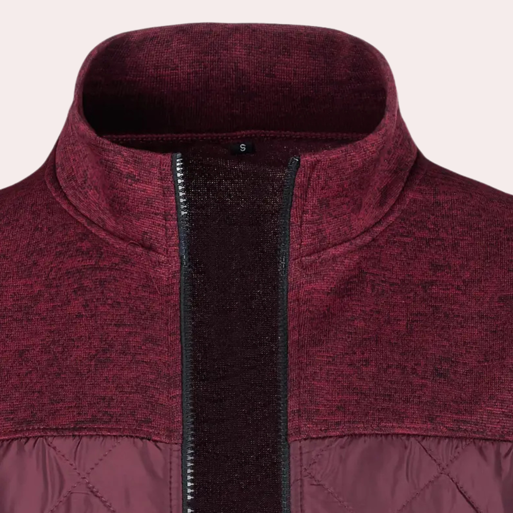 Modern Zipper Cardigan for Men