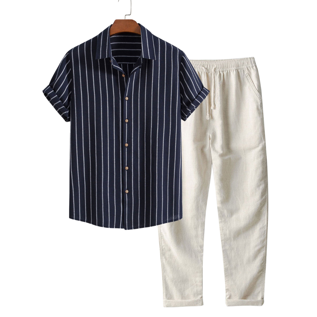 Men's Comfortable Short Sleeve Outfit