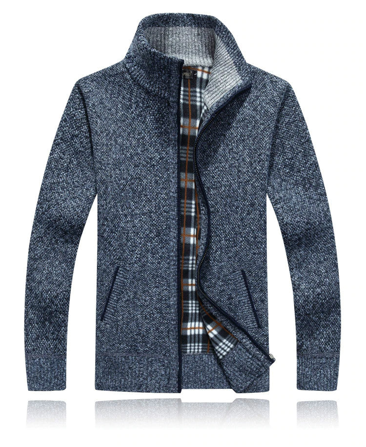 Andrew | Men's Zipper Cardigan
