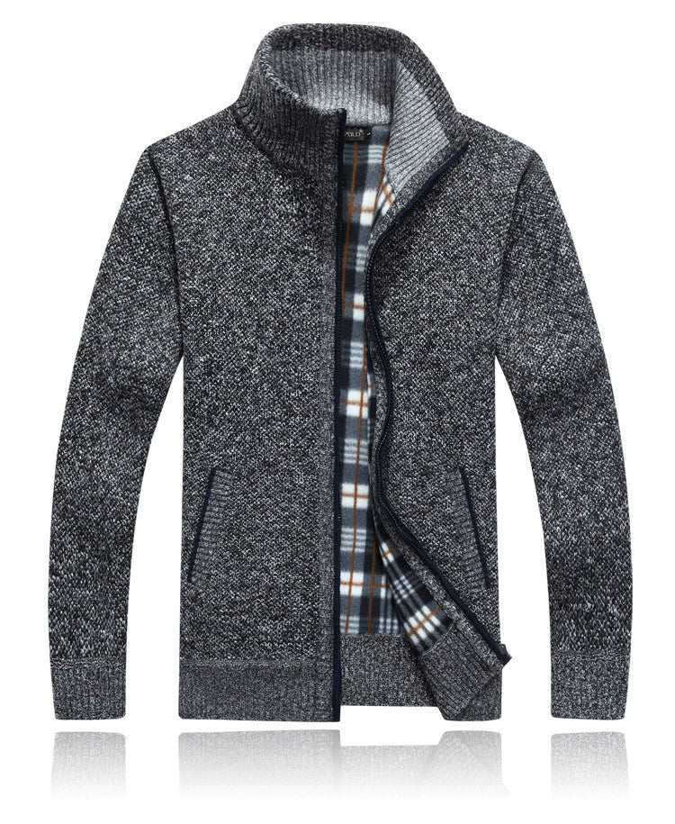 Andrew | Men's Zipper Cardigan