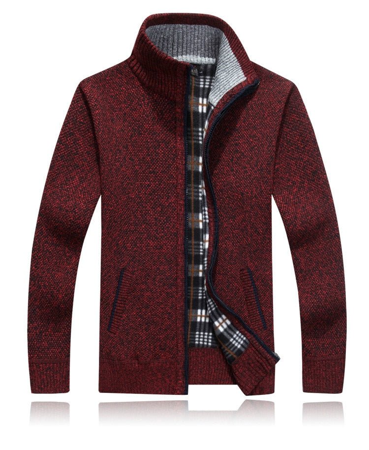 Andrew | Men's Zipper Cardigan