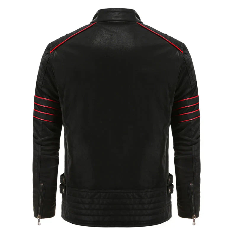 Men's Leather Jacket, Durable and Stylish