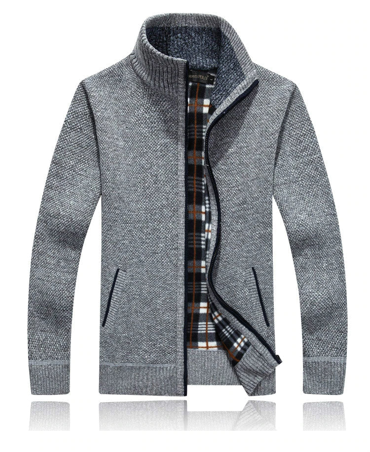 Andrew | Men's Zipper Cardigan
