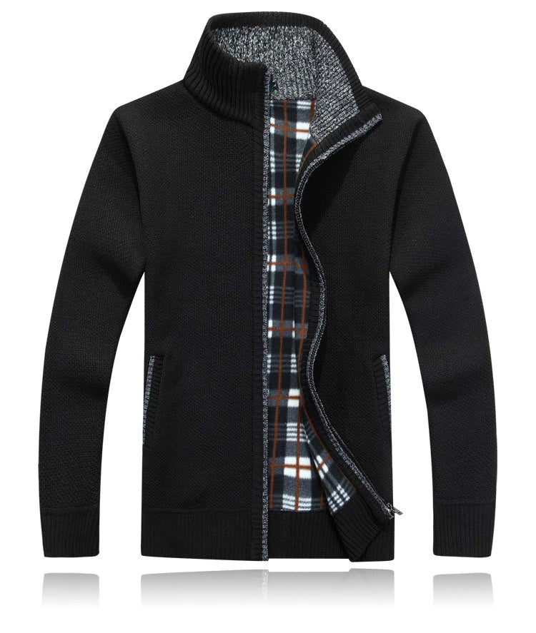 Andrew | Men's Zipper Cardigan