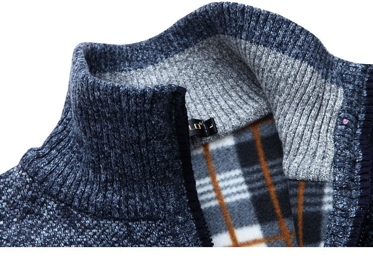 Andrew | Men's Zipper Cardigan