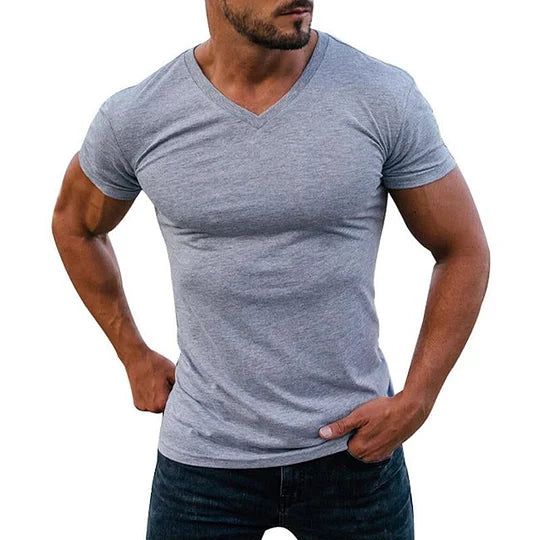 Slim-Fit V-Neck T-Shirt