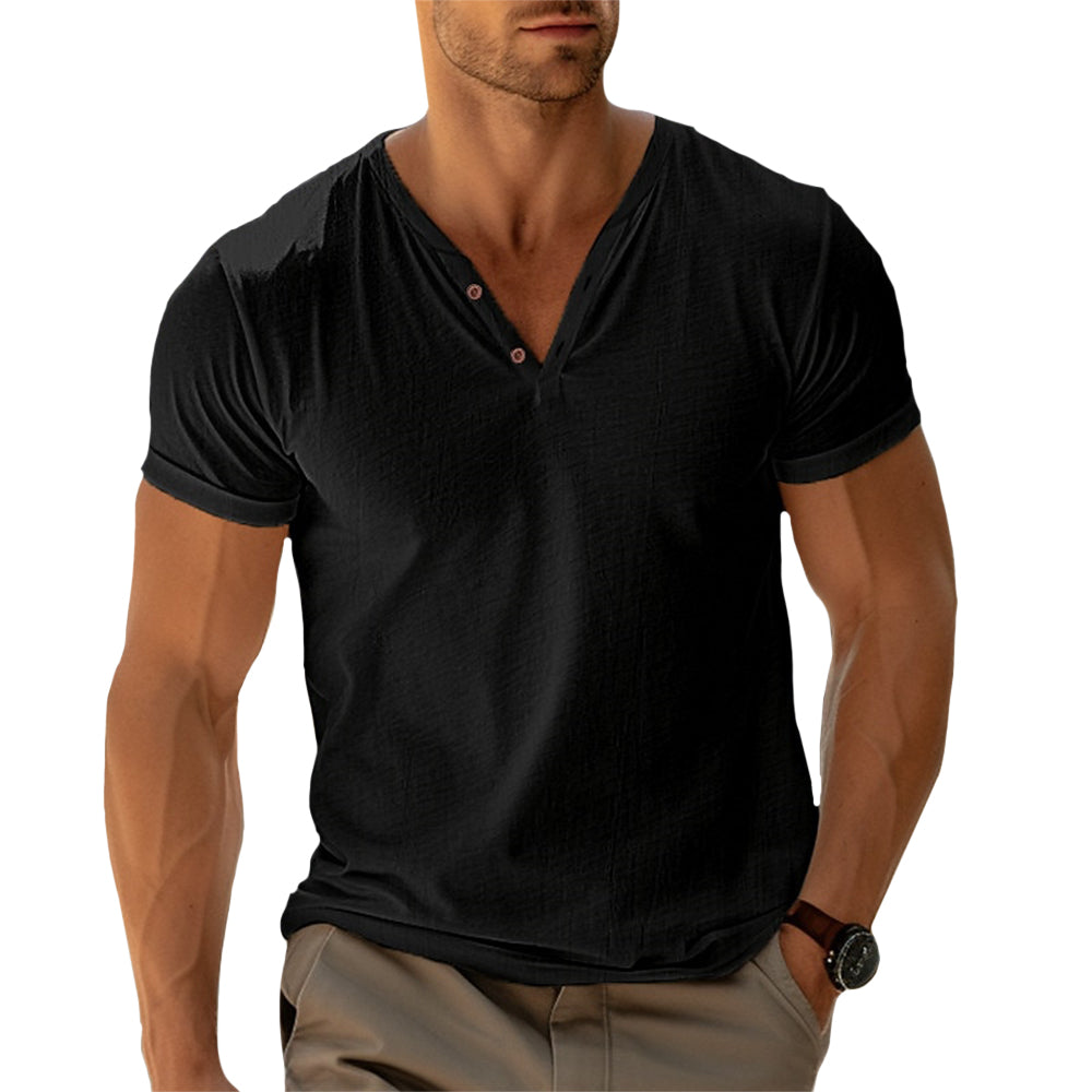 Henley Shirt for Laid-Back Social Events