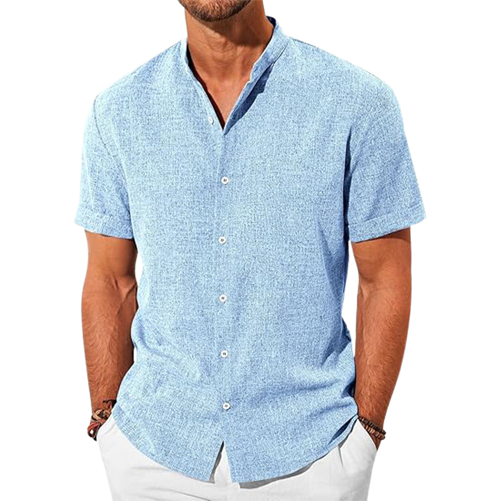 Linen Shirt with Contemporary Relaxed Style