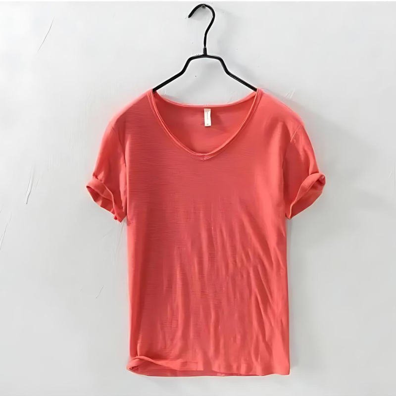 Lightweight V-Neck Tee for Men