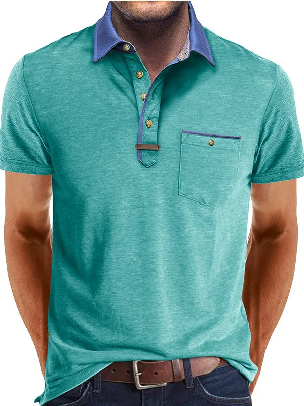 Casual Cotton Polo Shirt for Men