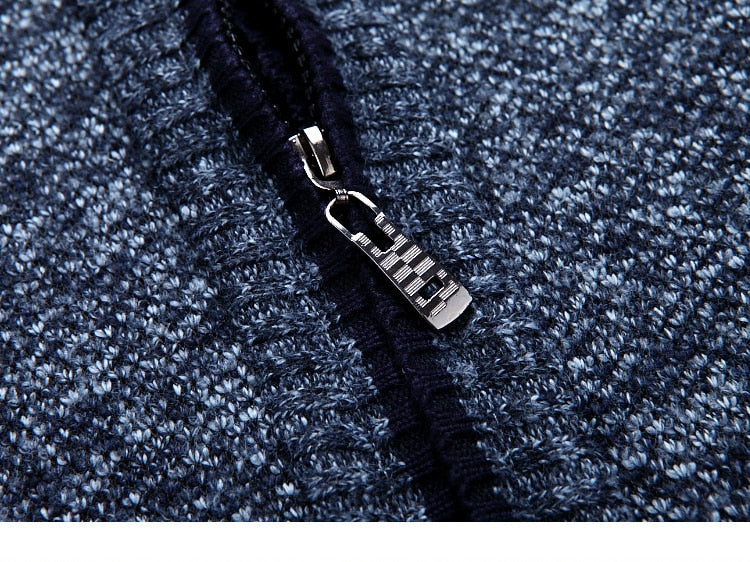 Andrew | Men's Zipper Cardigan