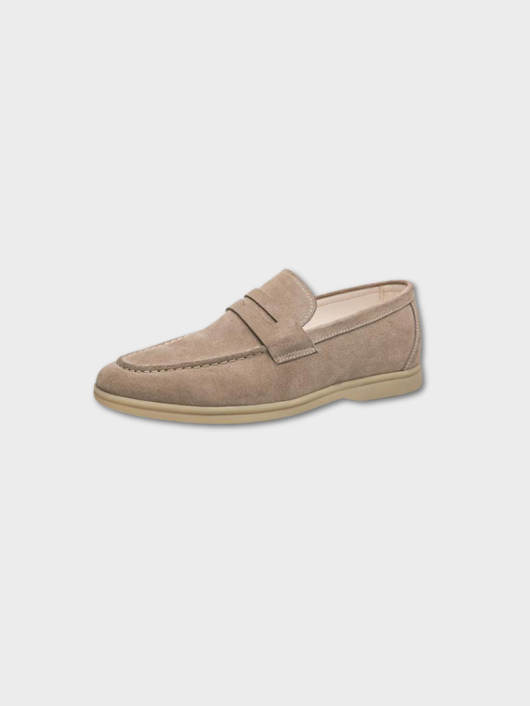Vintage Suede Loafers