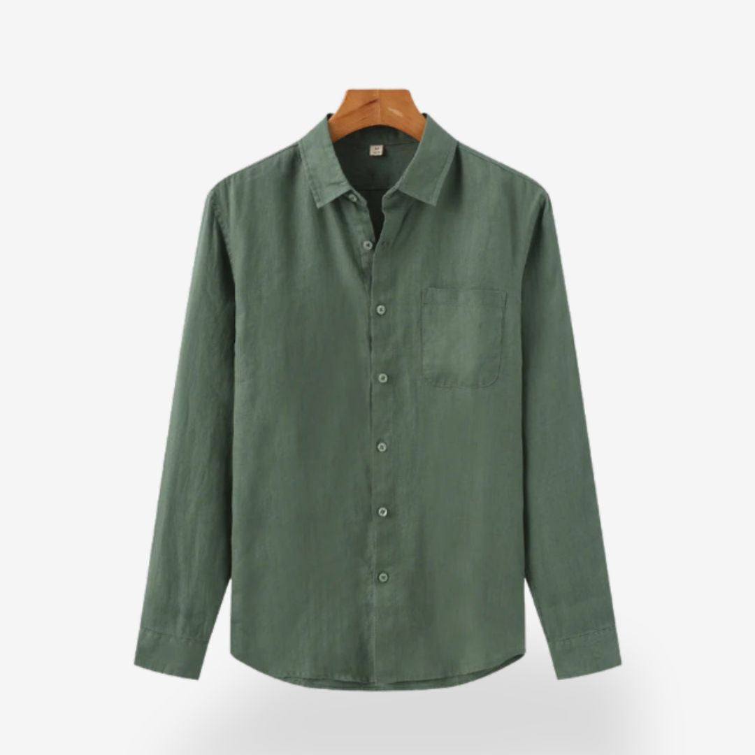 Men's Casual Linen Shirt