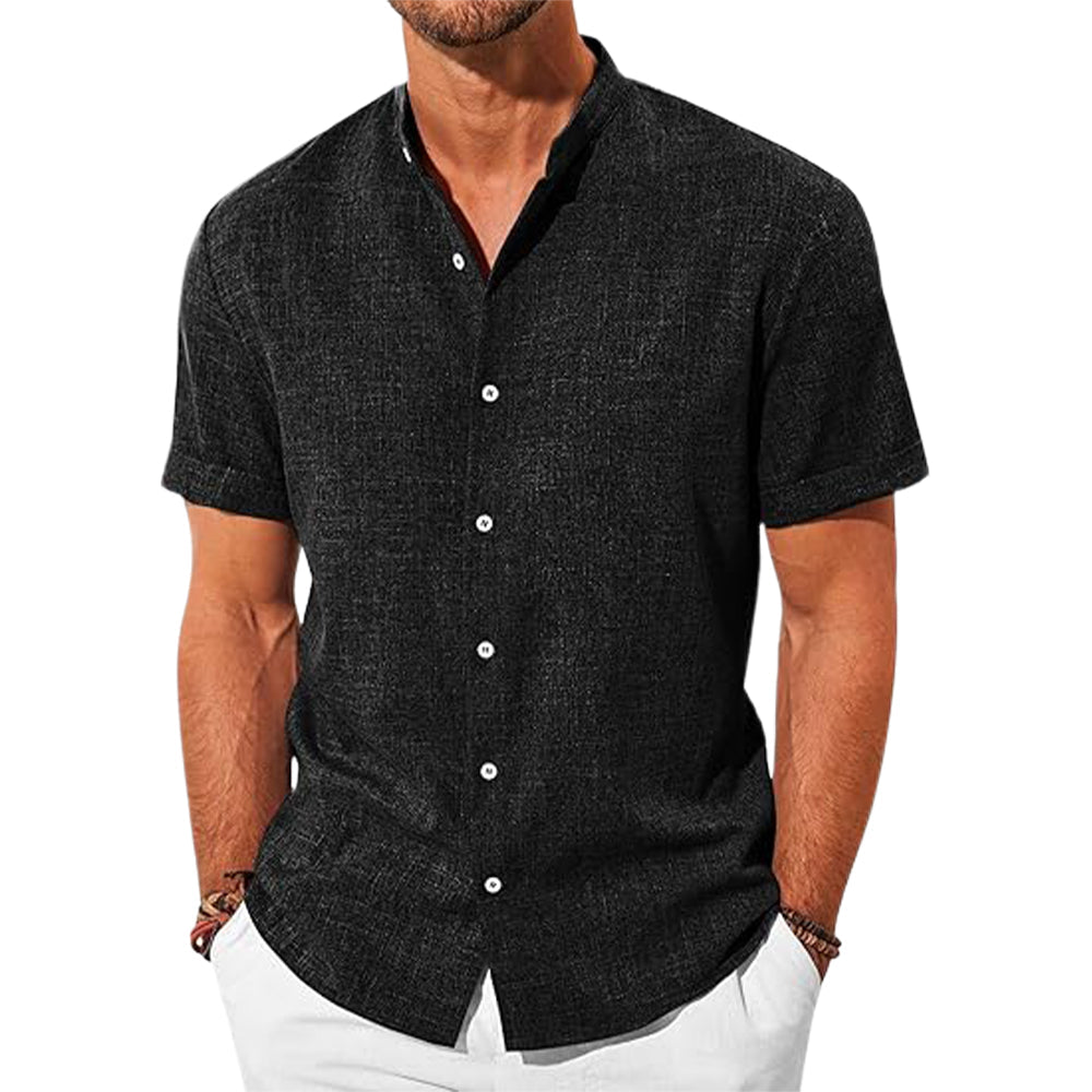 Linen Shirt with Contemporary Relaxed Style