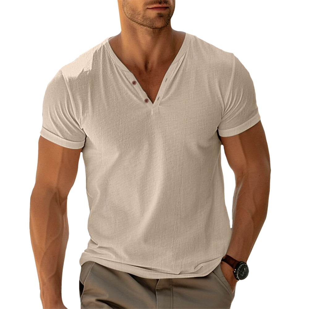Henley Shirt for Laid-Back Social Events