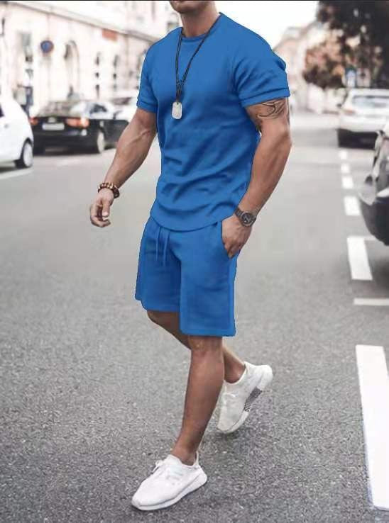 Men's Relaxed Fit Shorts and Tee Set