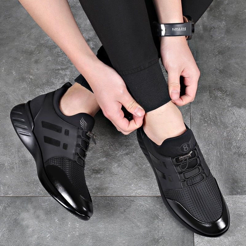 Frederick | Men's Orthopedic Leather Sneakers