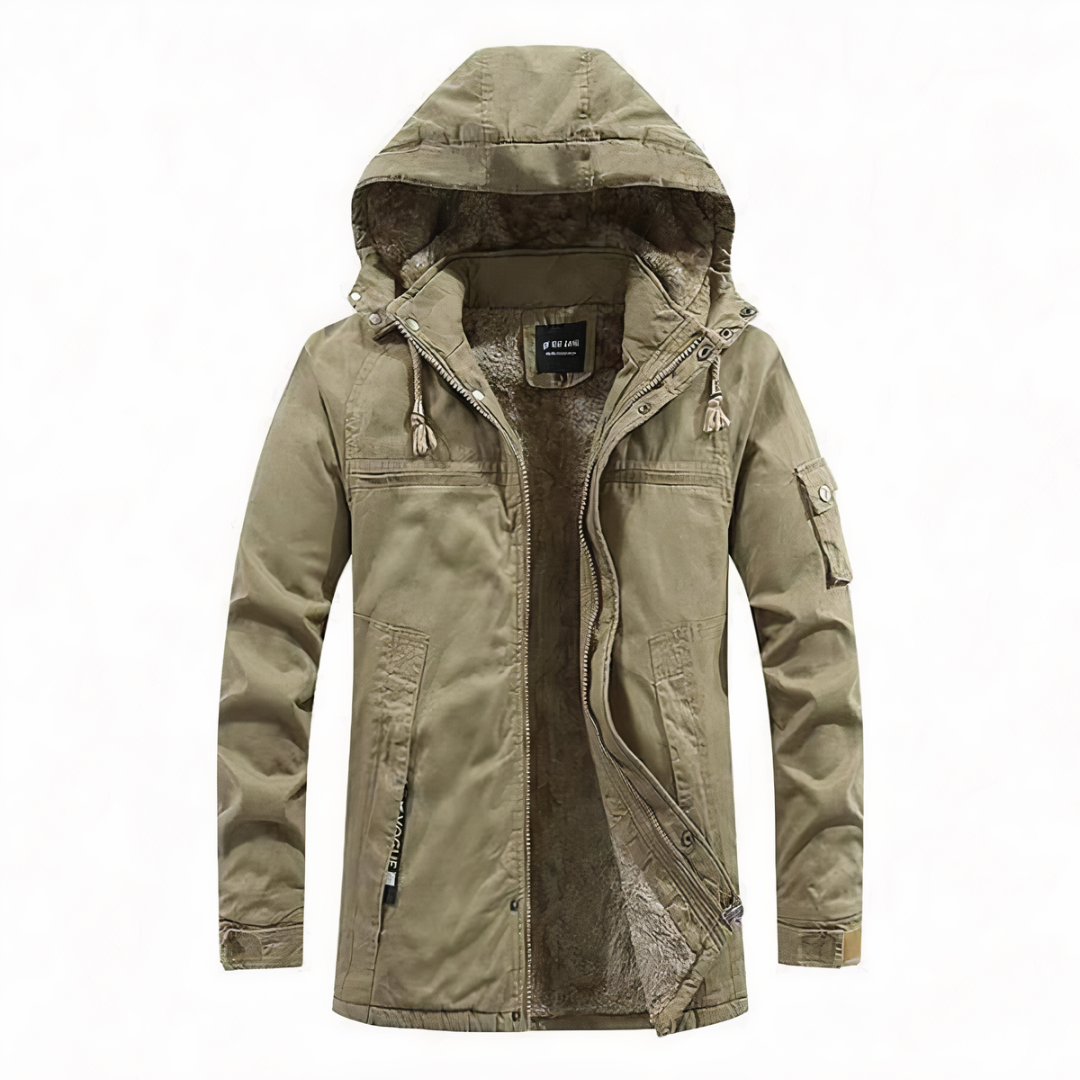 Frank | Men's Elegant Hooded Winter Jacket