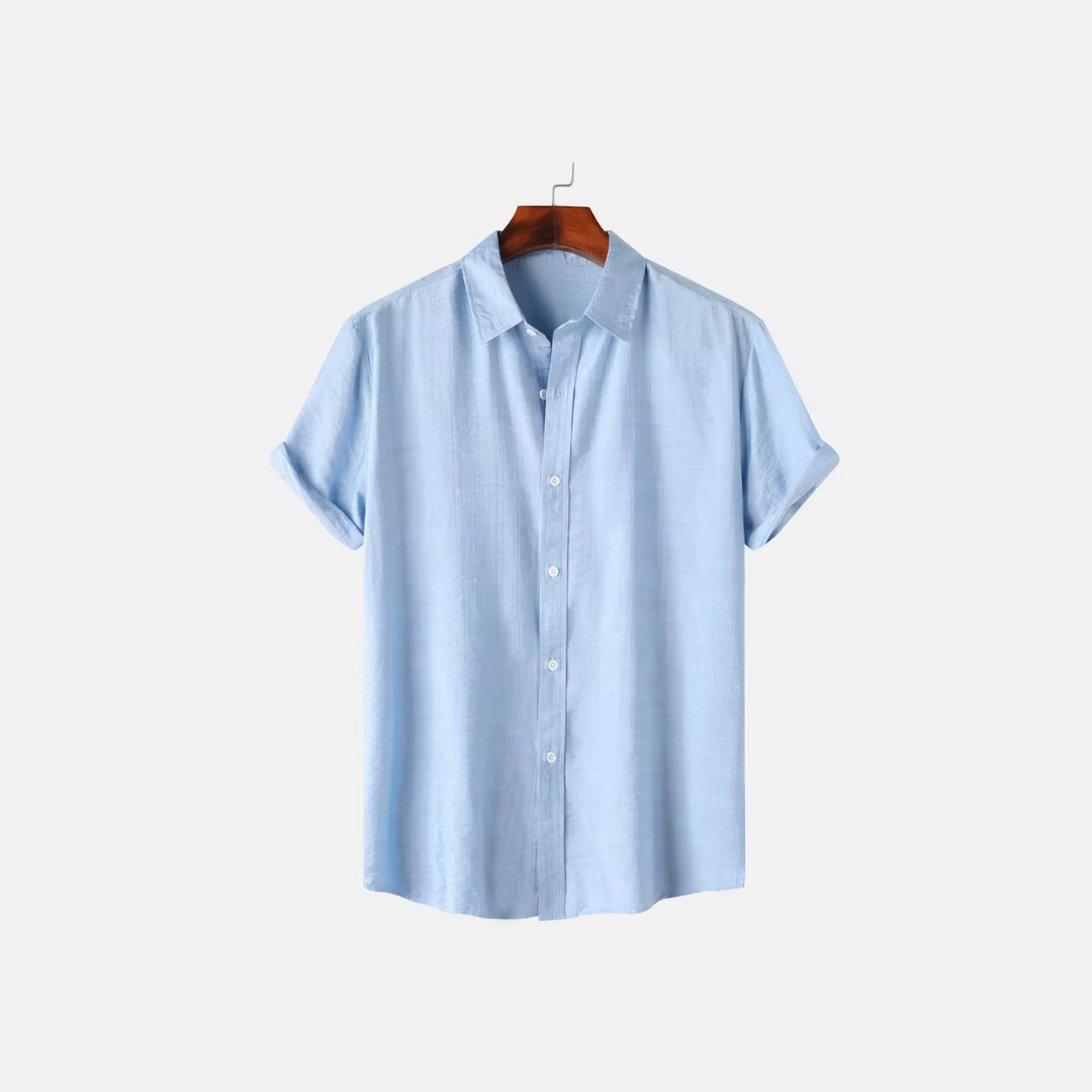 Lightweight Button-Up Linen Top
