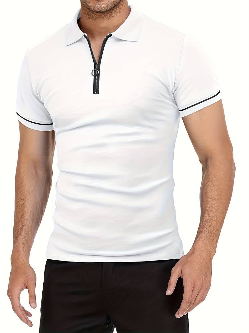Tailored Cotton Polo Shirt for Men