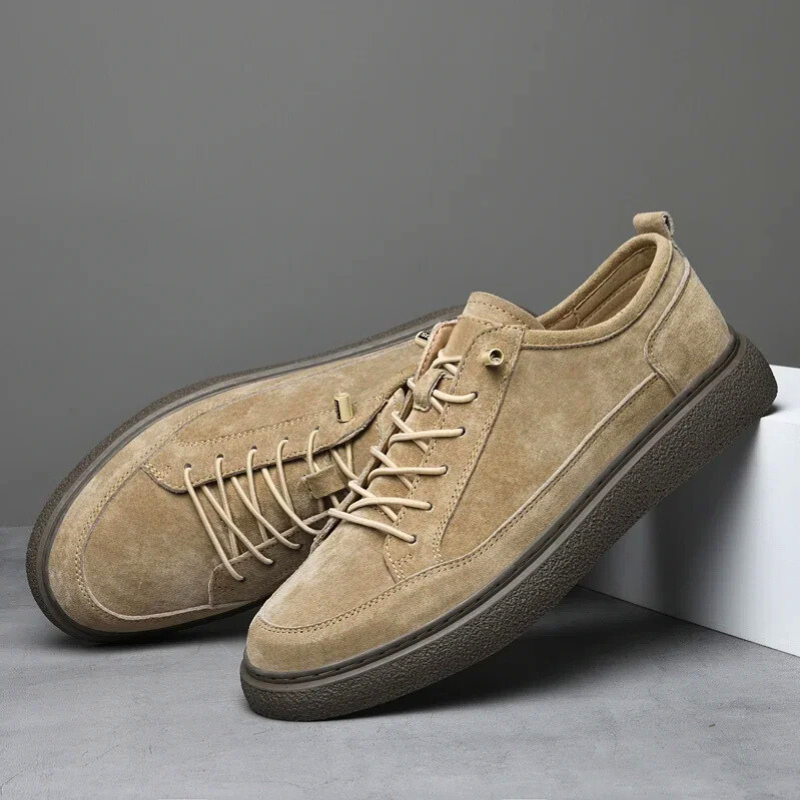 Edward | Men's Leather Casual Sneakers