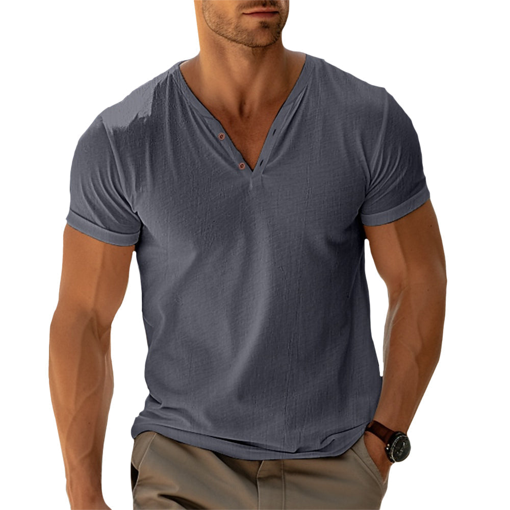 Henley Shirt for Laid-Back Social Events