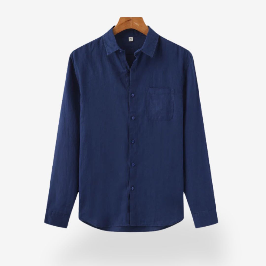 Men's Casual Linen Shirt