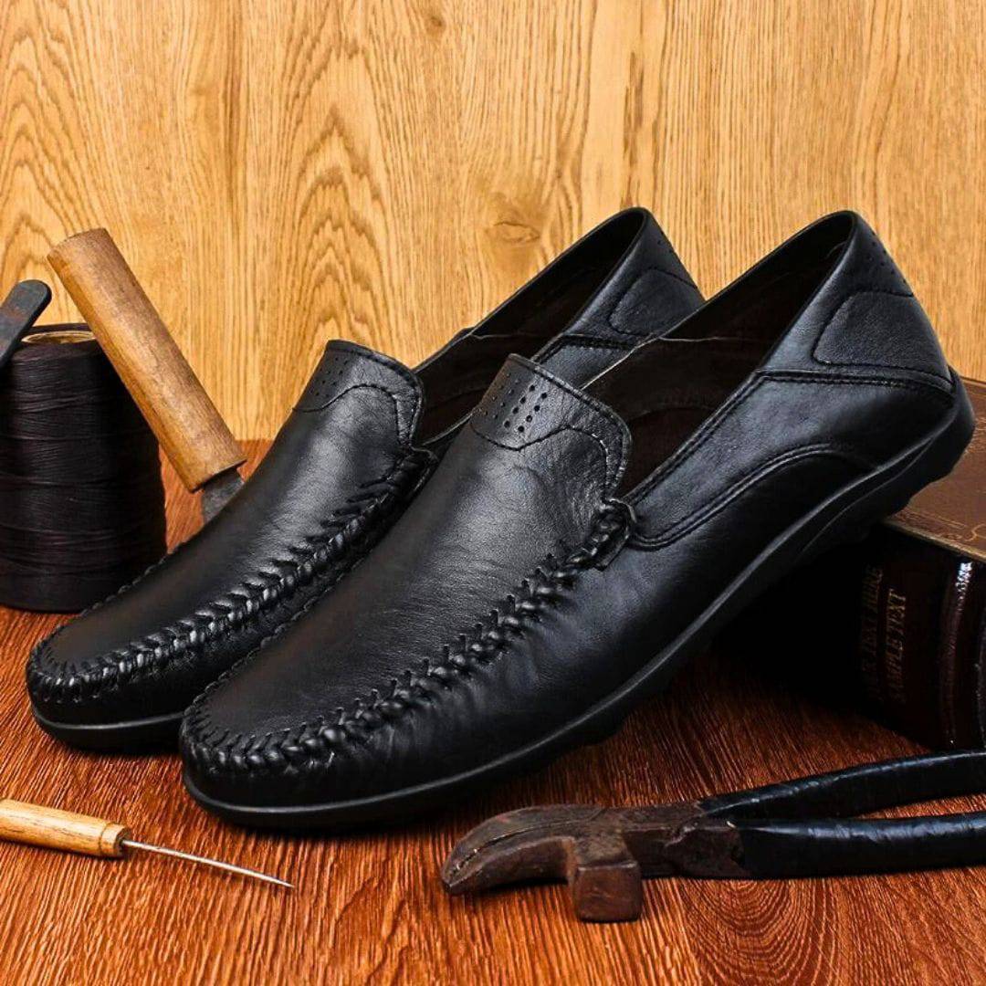 Men's Genuine Leather Lightweight Loafers