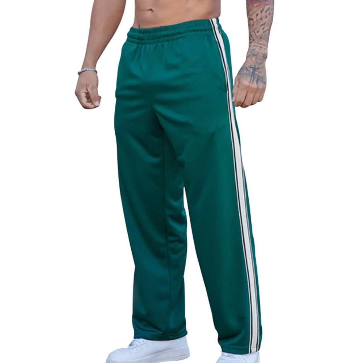 William | Striped Joggers