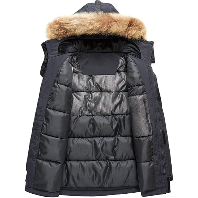 Toby | Men's Hooded Winter Jacket for Warmth
