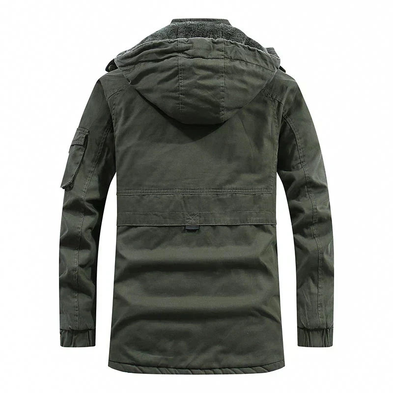 Victor | Men's Hooded Winter Jacket for Cold Weather
