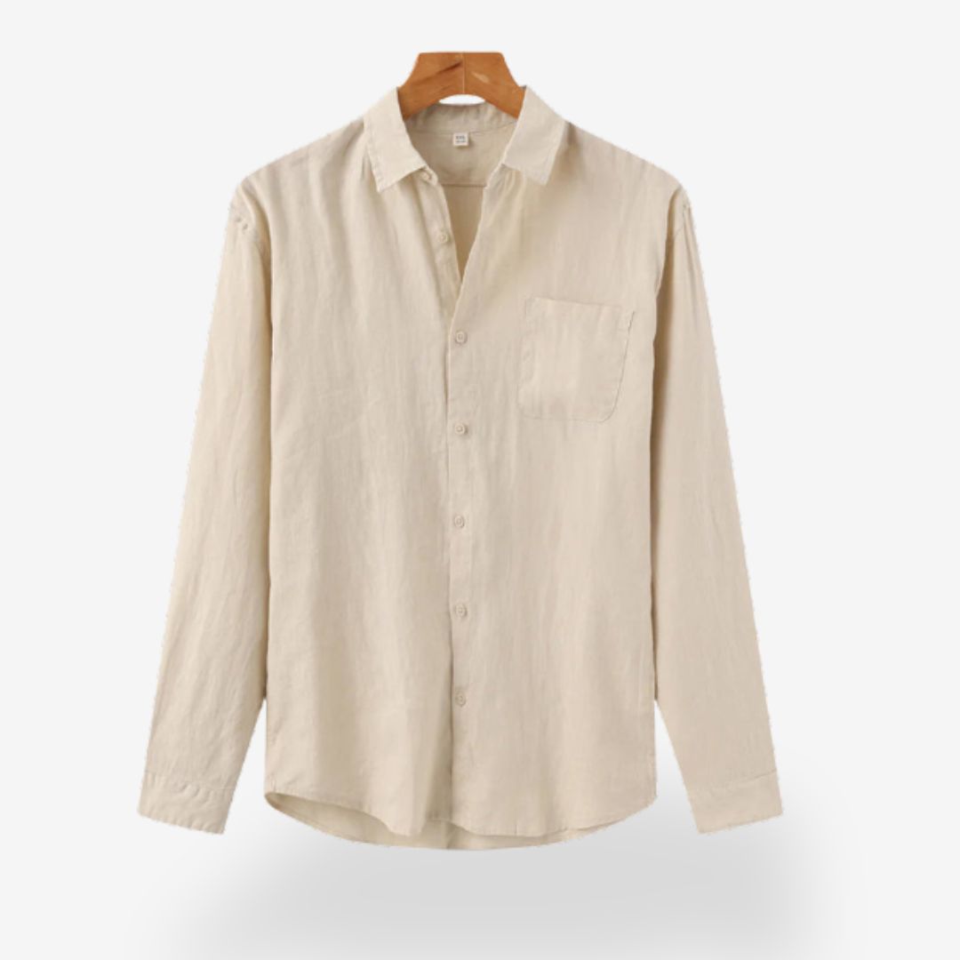 Men's Casual Linen Shirt