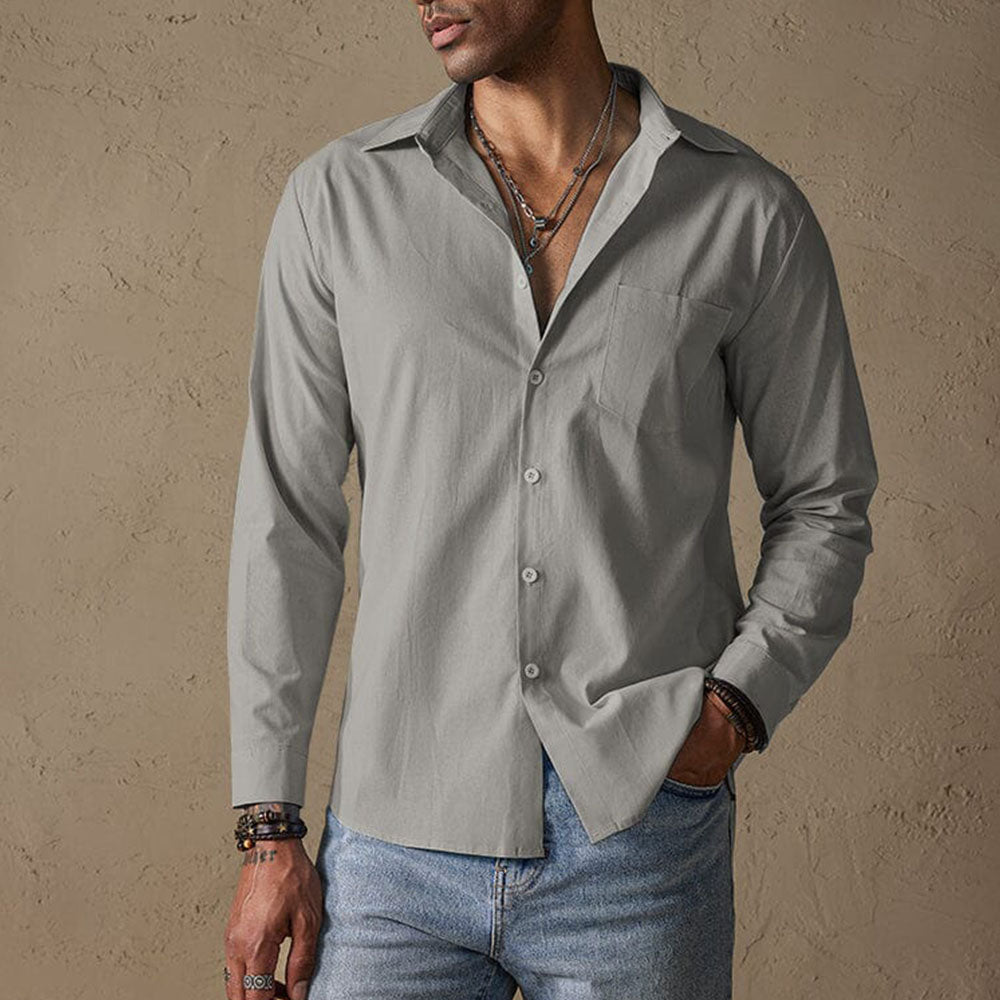 Linen Shirt for Relaxed Daily Style