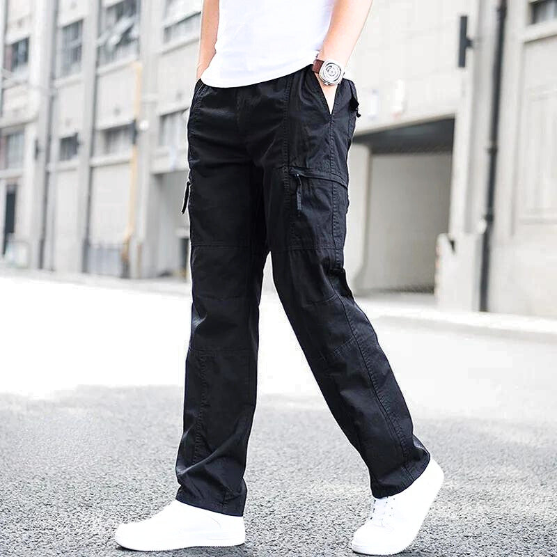 Oscar | Men's Straight-Leg Cargo Pants with Pockets