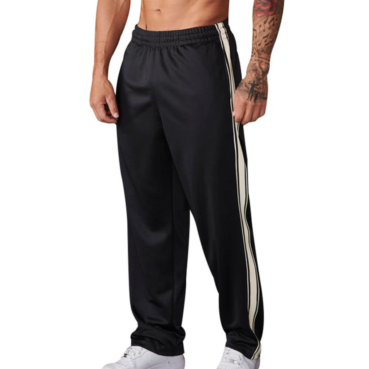 William | Striped Joggers