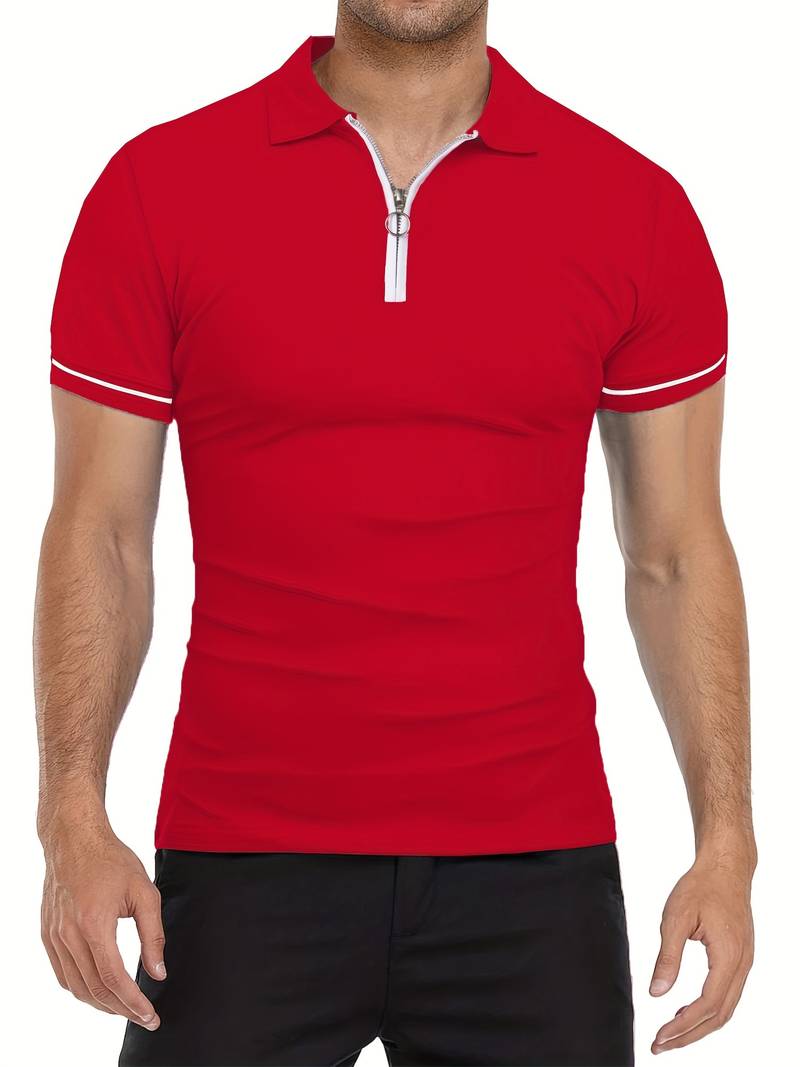 Tailored Cotton Polo Shirt for Men