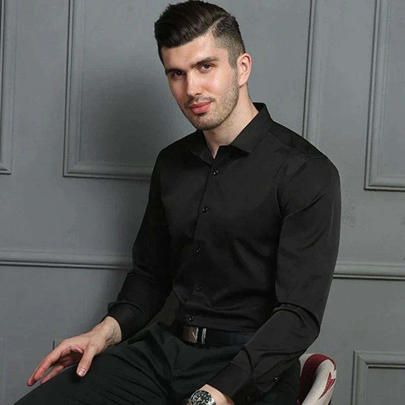 Men's Slim Fit Stretch Shirt