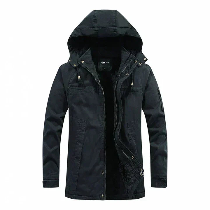 Victor | Men's Hooded Winter Jacket for Cold Weather