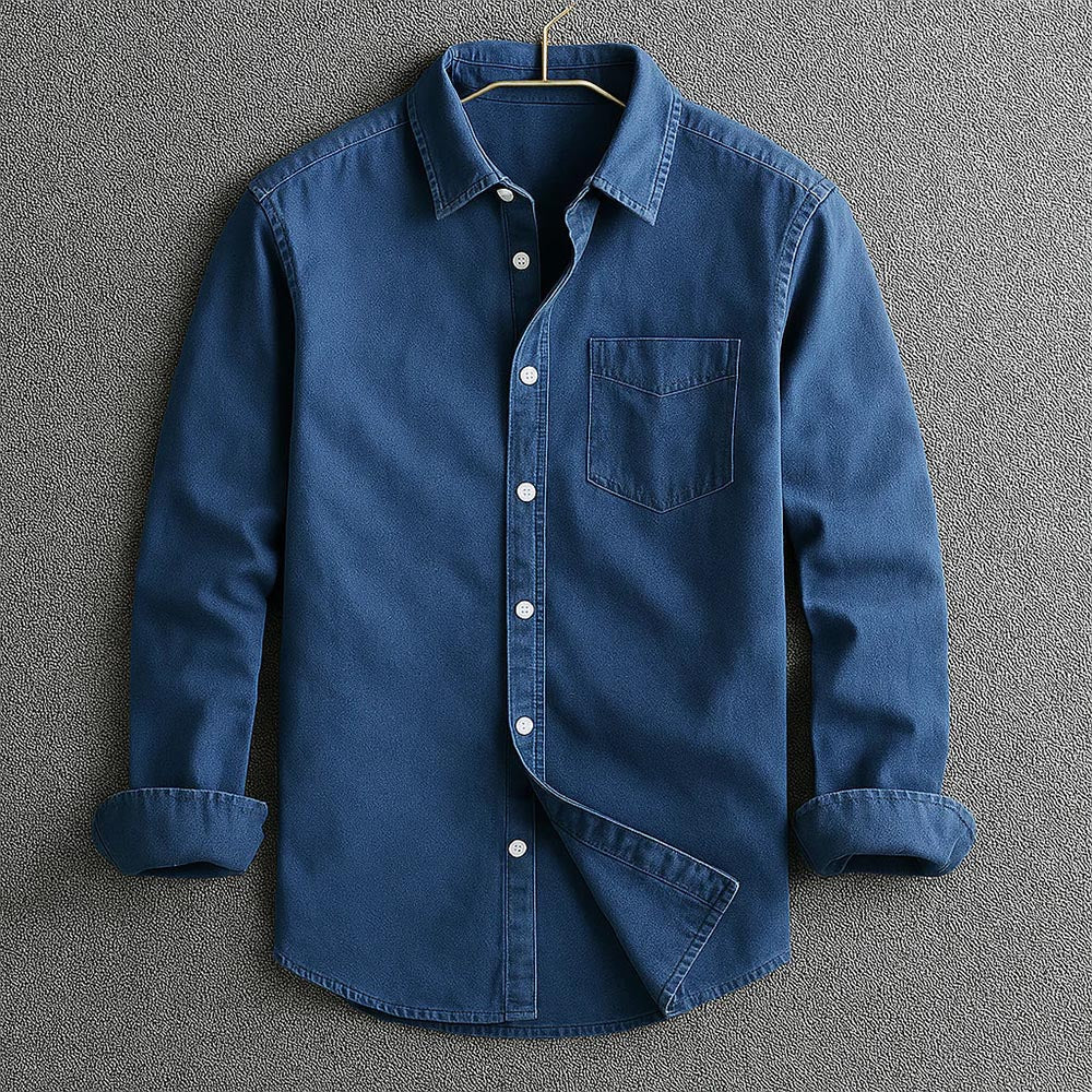 Tailored Button-Up Shirt for Men