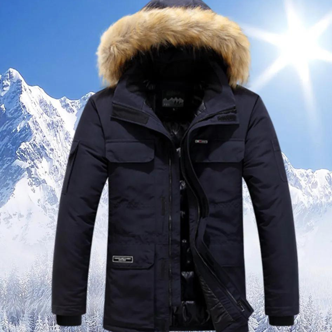Toby | Men's Hooded Winter Jacket for Warmth