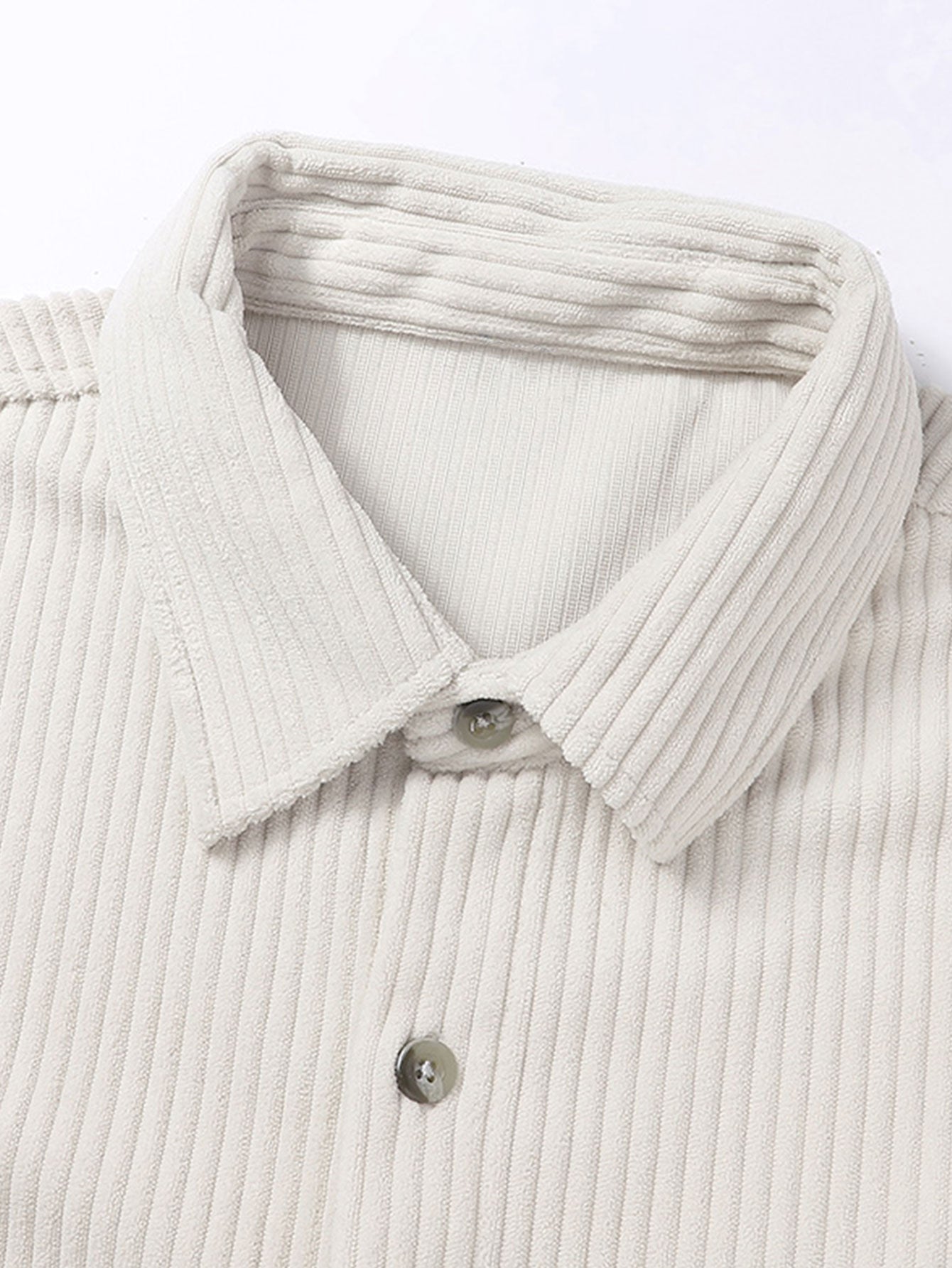 Samuel | relax fit button up corduroy shirt