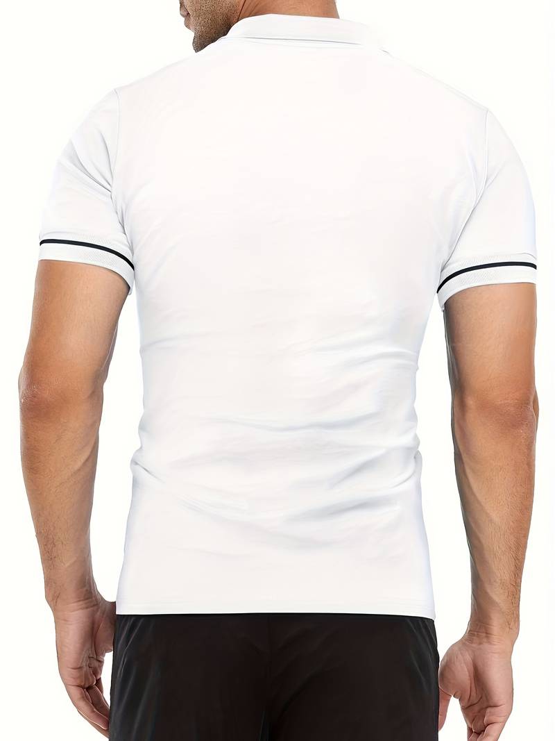 Tailored Cotton Polo Shirt for Men
