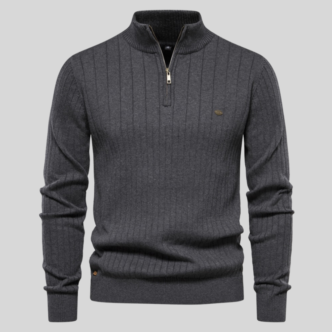 Men's Half-Zip Sweater | Long Sleeve