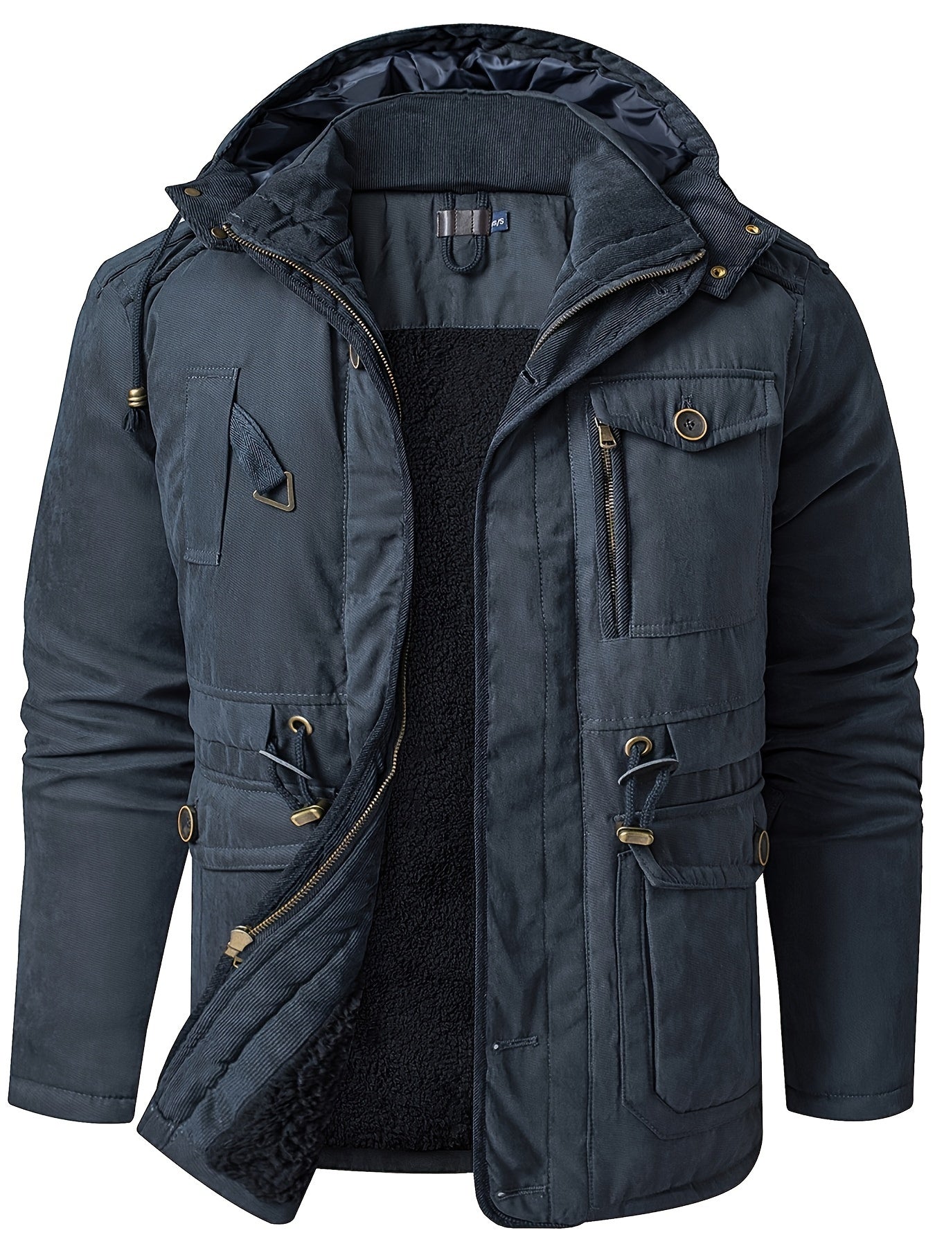 Tristan | Men's Thick Hooded Winter Jacket