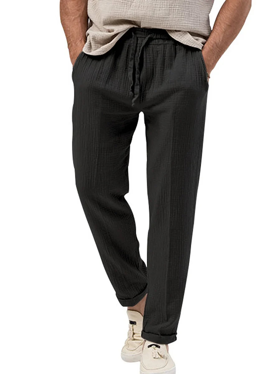 Giorgio | Men's Summer Linen Trousers