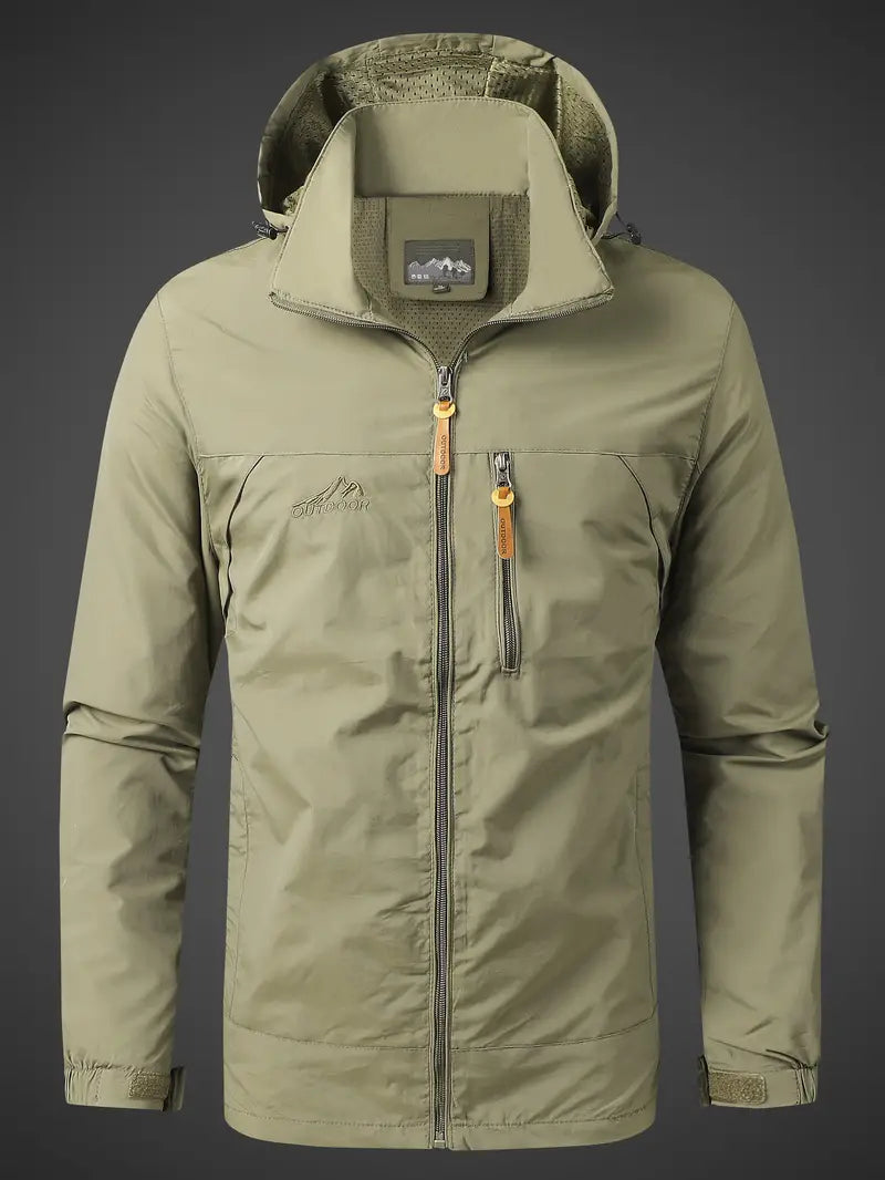 Men's Waterproof Rain Jacket for All Activities